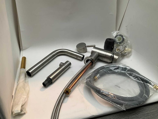 Grohe venti keukenmengkraan met uittrekbare handdouche rvs - afbeelding 4 van  10