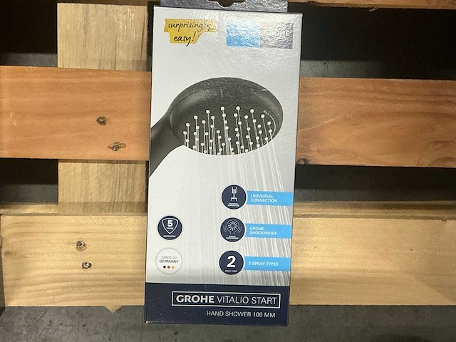 Grohe vitalio rain handdouche - douchekop (50x) - afbeelding 2 van  4