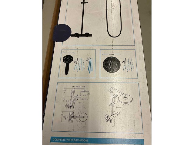 Grohe vitaliteit start thermostatische doucheset - afbeelding 6 van  6