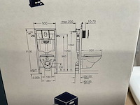 Grohe wandcloset met inbouwreservoir - afbeelding 5 van  9