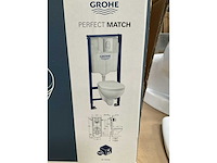 Grohe wandcloset met inbouwreservoir - afbeelding 6 van  8