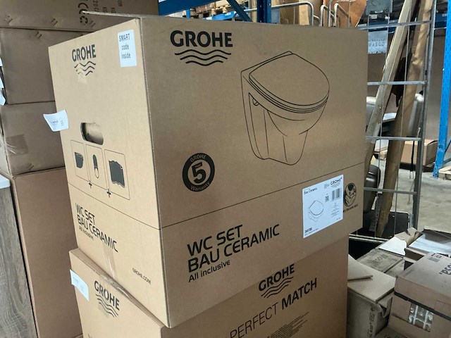 Grohe wc set perfect match 39497000 hangtoilet - afbeelding 3 van  3