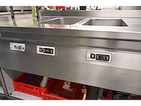 Groku kampen verrijdbare rvs dubbele au-bain-marie - afbeelding 3 van  5
