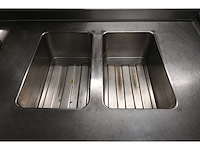 Groku kampen verrijdbare rvs dubbele au-bain-marie - afbeelding 4 van  5