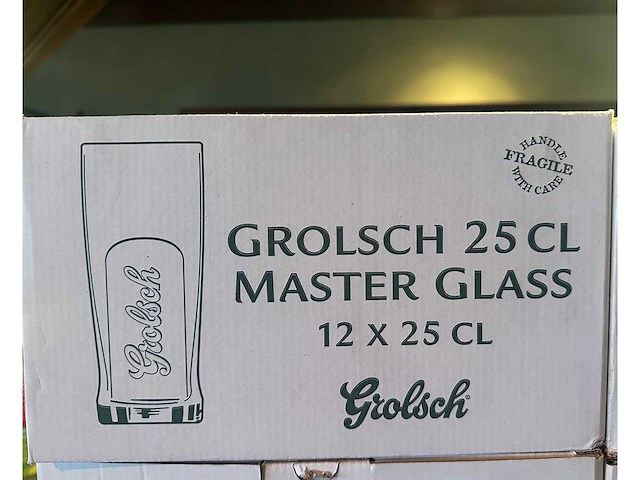 Grolsch - master 25cl - bierglas (144x) - afbeelding 4 van  5