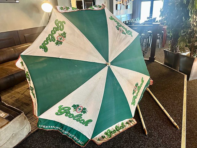 Grolsch - parasol (4x) - afbeelding 1 van  3