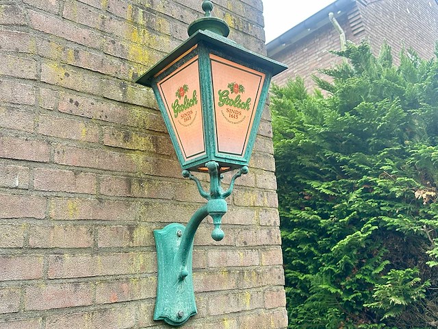 Grolsch - retro wandlantaarn - afbeelding 1 van  3