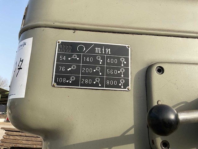 Gromatic 40-50 kolomboor-/freesmachine - afbeelding 5 van  5