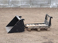 Grondbak + palletvorken
