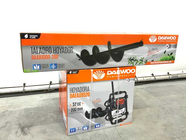 Grondboor - daewoo daeaxb520 - afbeelding 9 van  9