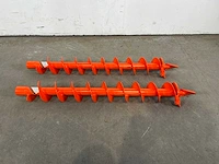 Grondboor ø100mm voor grondboormachine (2x) - afbeelding 2 van  3