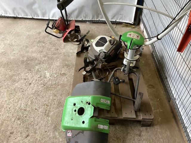 Grondboor 2x viking, honda - hb585 gx-125 - afbeelding 3 van  8