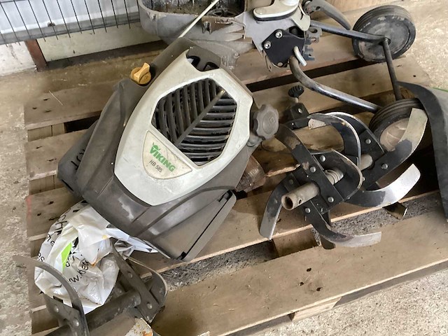 Grondboor 2x viking, honda - hb585 gx-125 - afbeelding 4 van  8