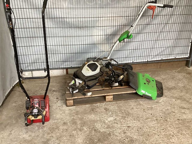 Grondboor 2x viking, honda - hb585 gx-125 - afbeelding 1 van  8