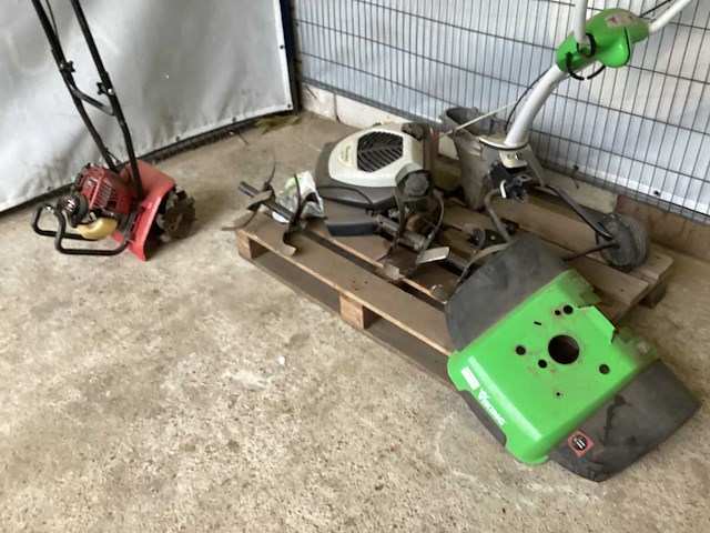 Grondboor 2x viking, honda - hb585 gx-125 - afbeelding 2 van  8