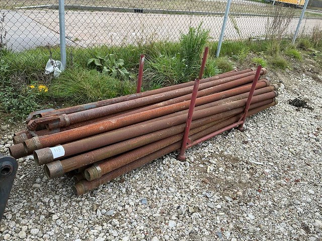 Grondboor met boorstangen - afbeelding 3 van  10