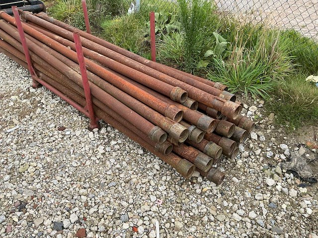 Grondboor met boorstangen - afbeelding 6 van  10