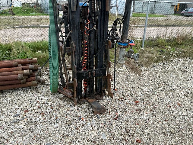 Grondboor met boorstangen - afbeelding 9 van  10