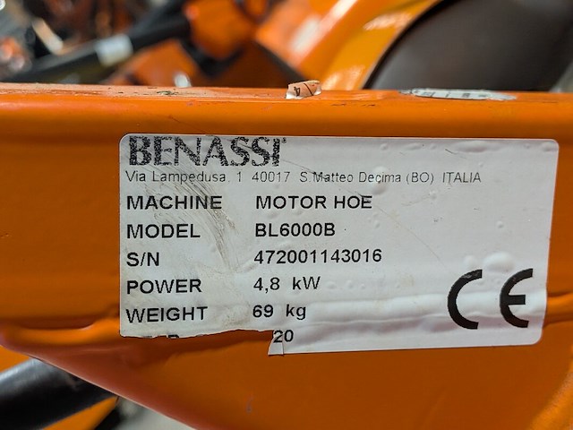 Grondfreesmachine - 5,5pk - benzine, benassi, bl6000, 2020 - afbeelding 4 van  15