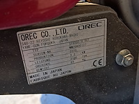 Grondfreesmachine - 6pk - benzine herkules / orec, sf600d, bouwjaar 2020 - afbeelding 27 van  30