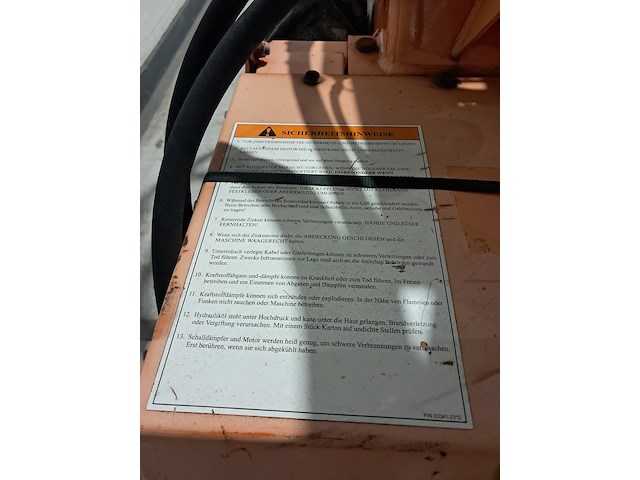 Grondfreesmachine 16pk benzine barreto, e1620b, bouwjaar 2012 - afbeelding 40 van  49