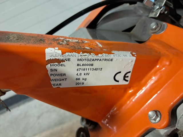 Grondfreesmachine 5,5pk benzine, benassi, bl6000, 2019 - afbeelding 15 van  15