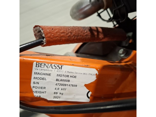 Grondfreesmachine 5,5pk benzine, benassi, bl6000, 2021 - afbeelding 10 van  15