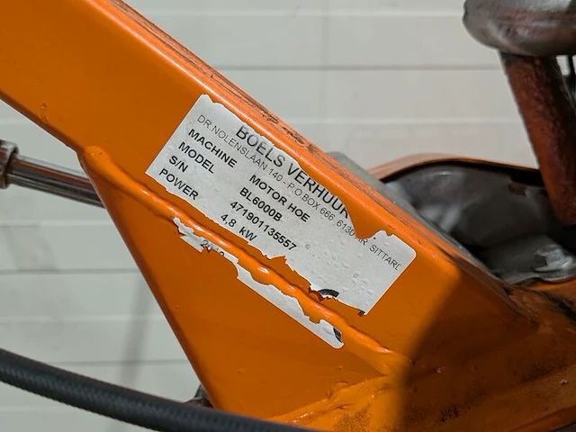 Grondfreesmachine 5,5pk benzine benassi, bl6000, bouwjaar 2019 - afbeelding 9 van  11
