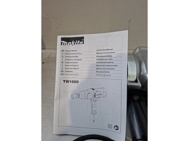 Grondschroefmachine - 230v makita, tw1000, bouwjaar 2022 - afbeelding 3 van  4