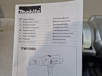 Grondschroefmachine - 230v makita, tw1000, bouwjaar 2022 - afbeelding 3 van  4