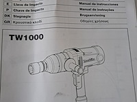 Grondschroefmachine - 230v makita, tw1000, bouwjaar 2022 - afbeelding 3 van  6