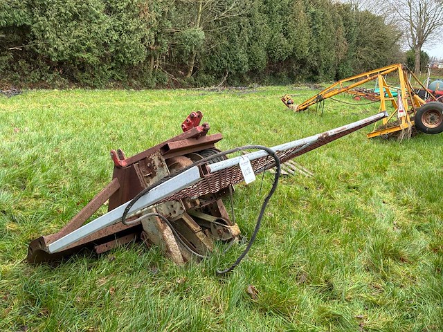 Grondschuif met lier. - afbeelding 6 van  7