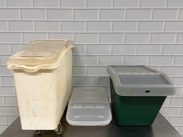 Grondstoffen container (3x) - afbeelding 1 van  4
