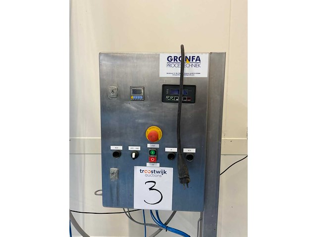 Gronfa / scanvaegt sv10 rvs meng- & weegunit - afbeelding 13 van  13