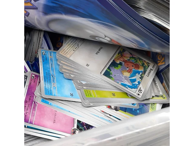 Groot assortiment kaarten, pokémon, o.a. meganium meg en 010/132 - afbeelding 22 van  37