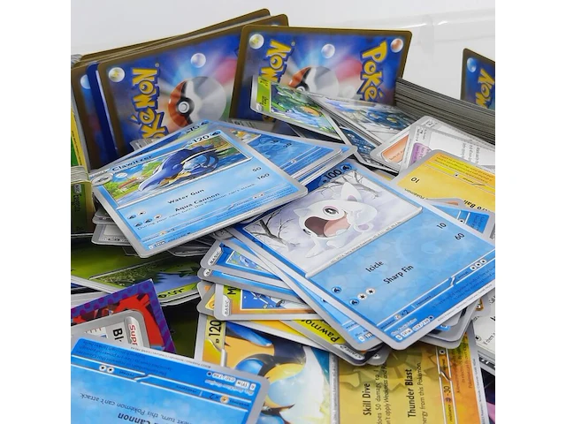 Groot assortiment kaarten, pokémon, o.a. meganium meg en 010/132 - afbeelding 25 van  37