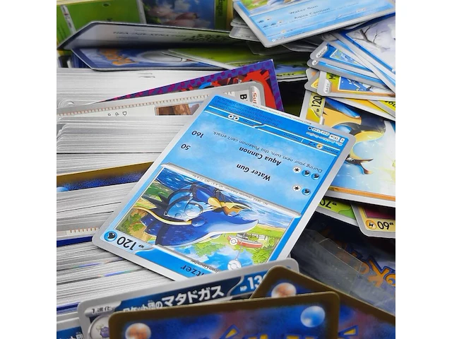 Groot assortiment kaarten, pokémon, o.a. meganium meg en 010/132 - afbeelding 26 van  37