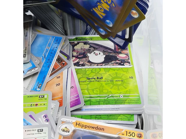 Groot assortiment kaarten, pokémon, o.a. meganium meg en 010/132 - afbeelding 30 van  37