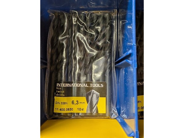 Groot assortiment metaal boren, international tools - afbeelding 8 van  31