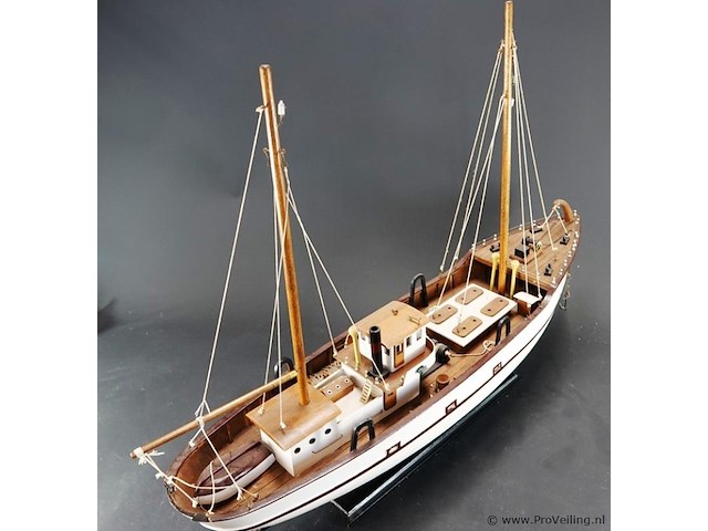 Groot houten schaalmodel crawler - afbeelding 7 van  12