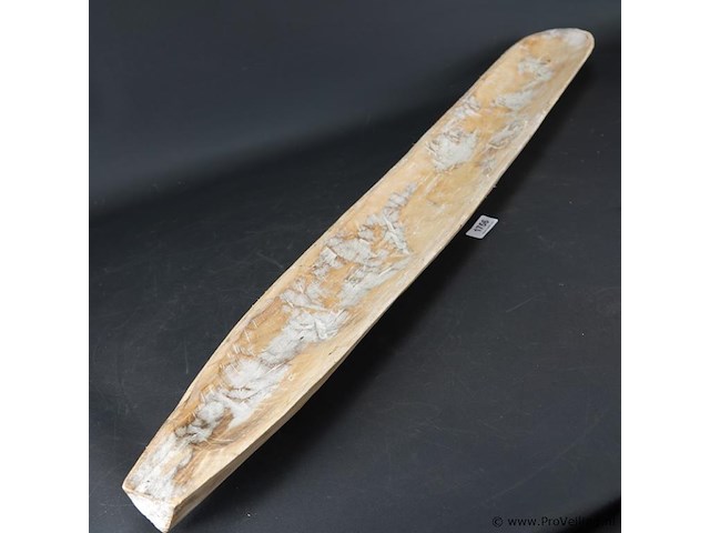 Groot in hout gesneden masker - afbeelding 5 van  5