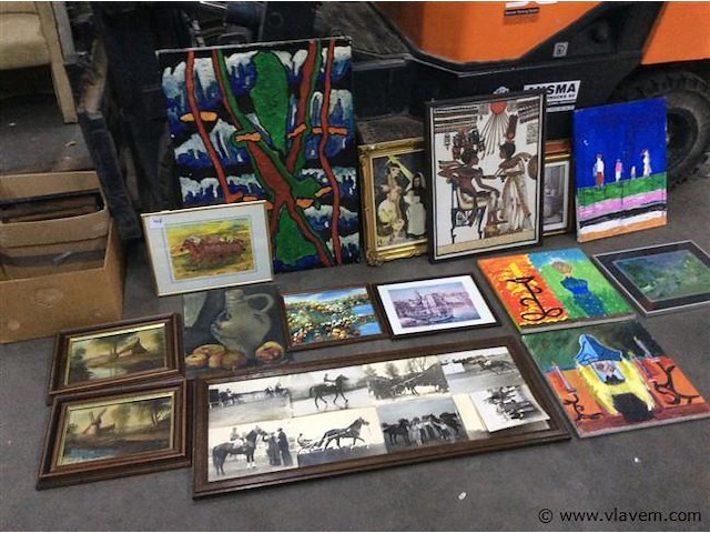 Groot lot kaders divers - afbeelding 1 van  4