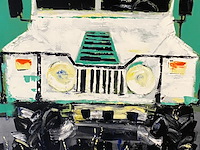 Groot modern olieverf schilderij op canvas - afbeelding 3 van  6