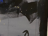 Groot modern olieverf schilderij op canvas - afbeelding 5 van  6