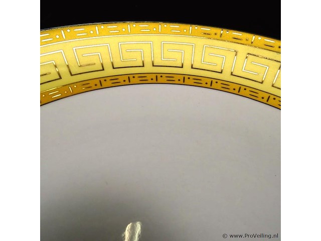 Groot porseleinen bord - afbeelding 4 van  5