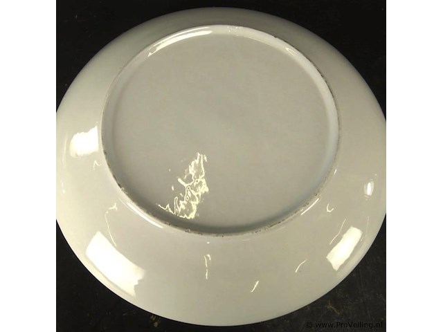 Groot porseleinen bord - afbeelding 5 van  5