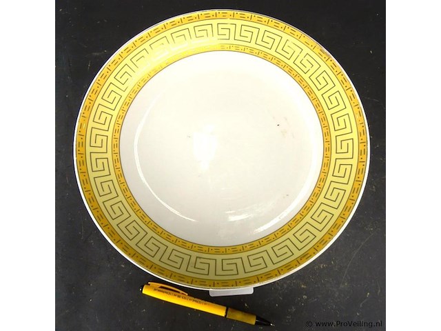 Groot porseleinen bord - afbeelding 2 van  5