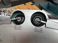 Groot rc modelvliegtuig warbird trainer “slightly dangerous” – spanwijdte ca. 1,8-2,0 meter - afbeelding 2 van  9
