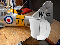 Groot rc modelvliegtuig warbird trainer “slightly dangerous” – spanwijdte ca. 1,8-2,0 meter - afbeelding 5 van  9