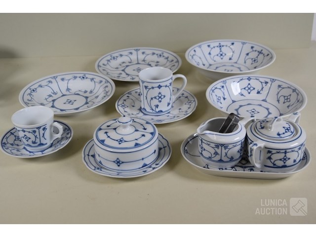 Groot saksisch servies - afbeelding 3 van  6